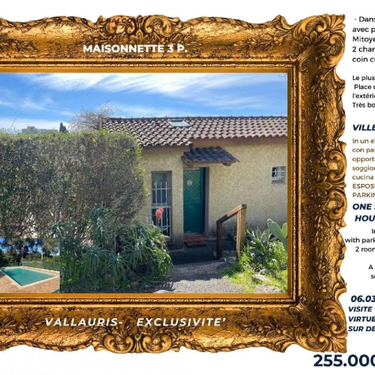  ANTIQUE IMMO NETWORK : Maison / Villa | VALLAURIS (06220) | 35 m2 | 249 000 € 
