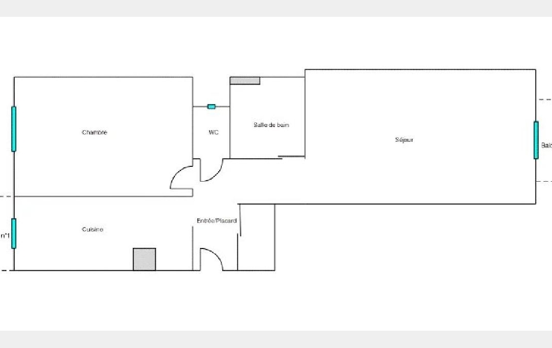 ANTIQUE IMMO NETWORK : Appartement | NICE (06000) | 53 m2 | 232 000 € 